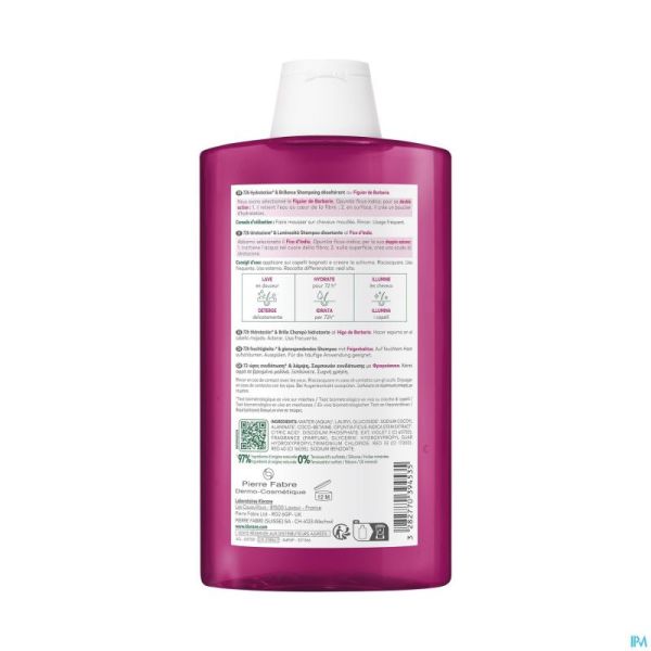 Klorane Capil. Sh Cactusvijg 400ml