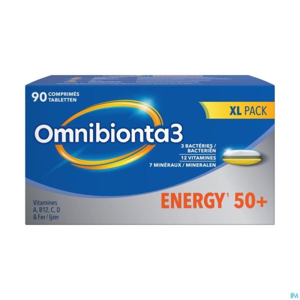Omnibionta 3 Energy 50+ Tabl 90