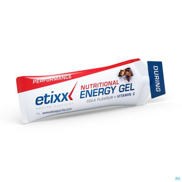 Etixx Nutritionel Energy Gel Cola Zakje 1x38g