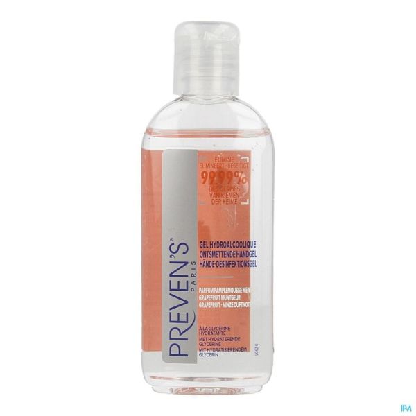 Preven's Handgel Hydroalcohol.grapefr. Munt 100ml