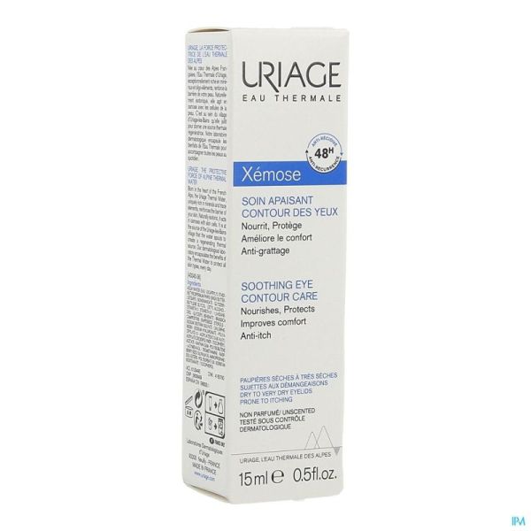 Uriage Xemose Soin Apaisant Contour Yeux 15Ml