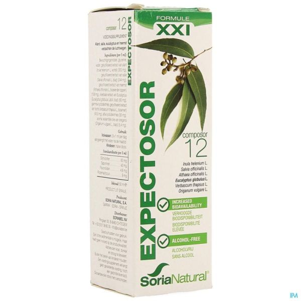 Soria Composor N12 Expectosor Xxi 50ml Nf