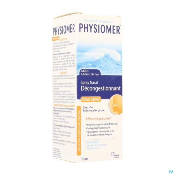 Physiomer Sinus Spray Nasal 135Ml