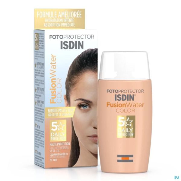 Isdin Fotoprotector Fusion Water Color Ip50 50Ml
