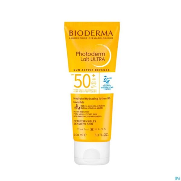 BIODERMA PHOTODERM LAIT ULTRA SPF50+ 100ML