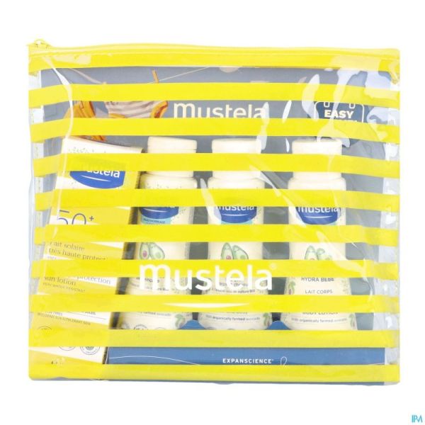 Mustela Reisset&zonnemelk Ip50+ 4 Prod.