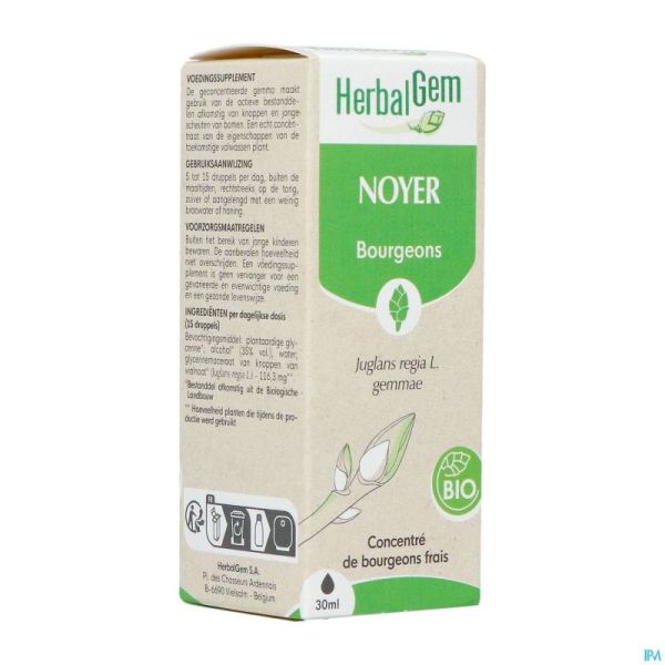 Herbalgem Walnoot Bio 30ml