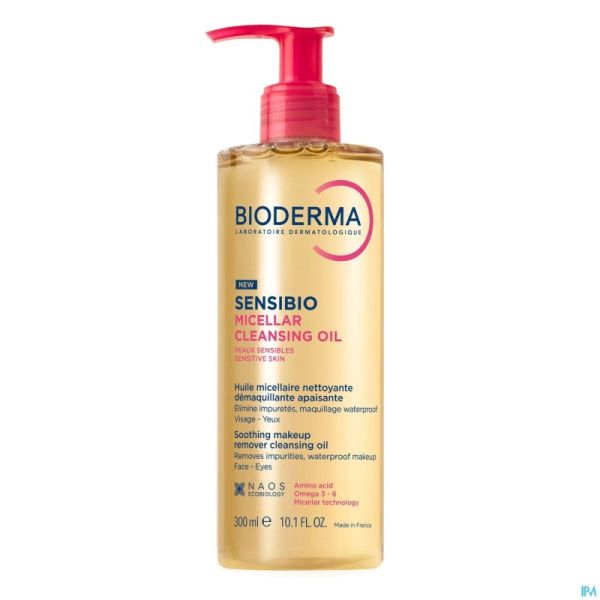 BIODERMA SENSIBIO MICELLAR CLEANSING OIL 300ML