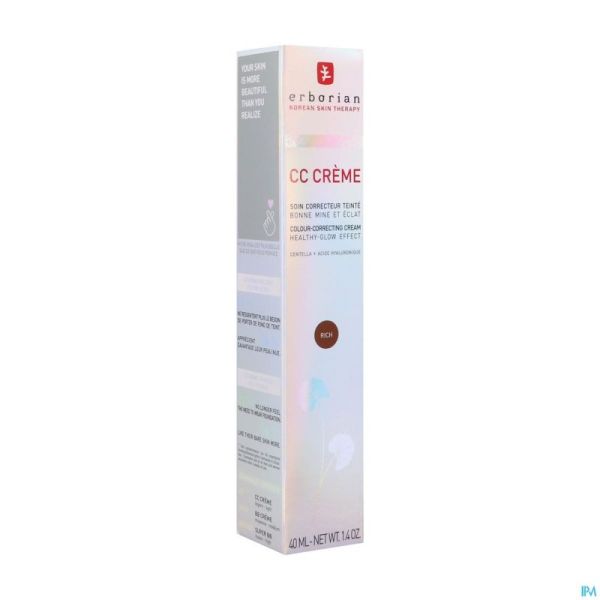 ERBORIAN CC CREME RICH 40ML