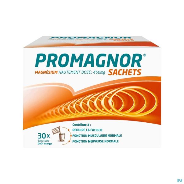 Promagnor Sach/ Zakje 30 X 450Mg