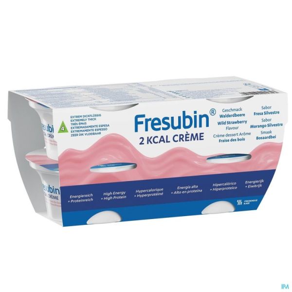 Fresubin 2kcal Creme Fraise Pot 4x125g