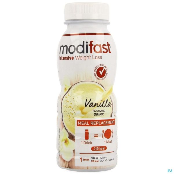 Modifast Intensive Vanilla Flavoured Drink 236Ml