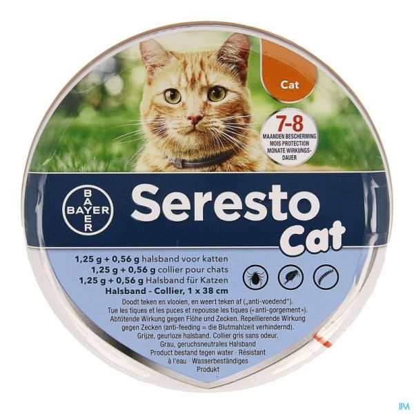 Seresto Cat 1,25G +0,56G Collier