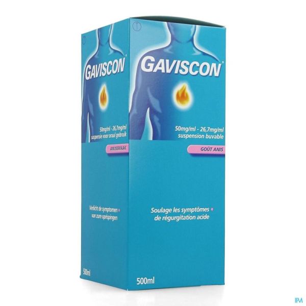 Gaviscon Anijs - Anis Susp Buv 500Ml