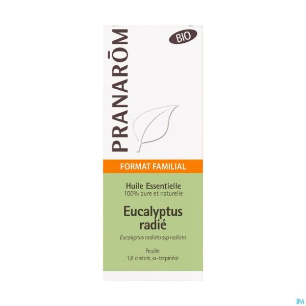 Pranarôm Eucalyptus Radié Huile Essentielle 30ml