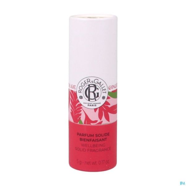 Roger&gallet Gingembre Rouge Parf. Sol.concrete 5g