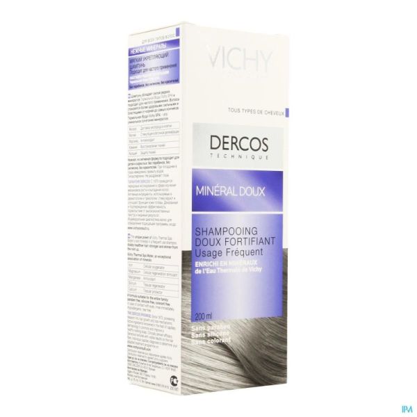 Vichy Dercos Mineral Doux Sh 200ml