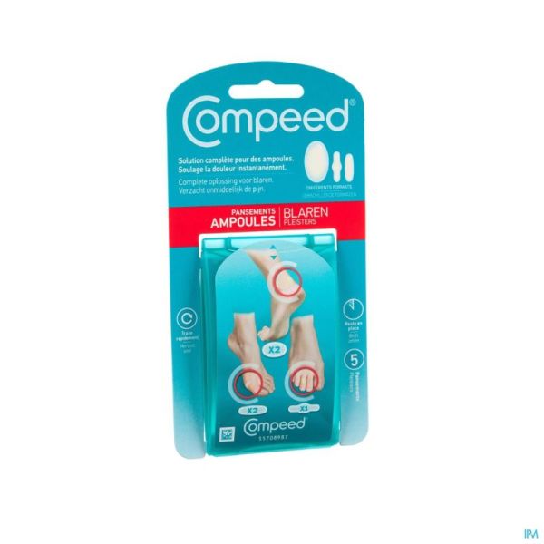 Compeed Pansement Ampoules Mixpack 5