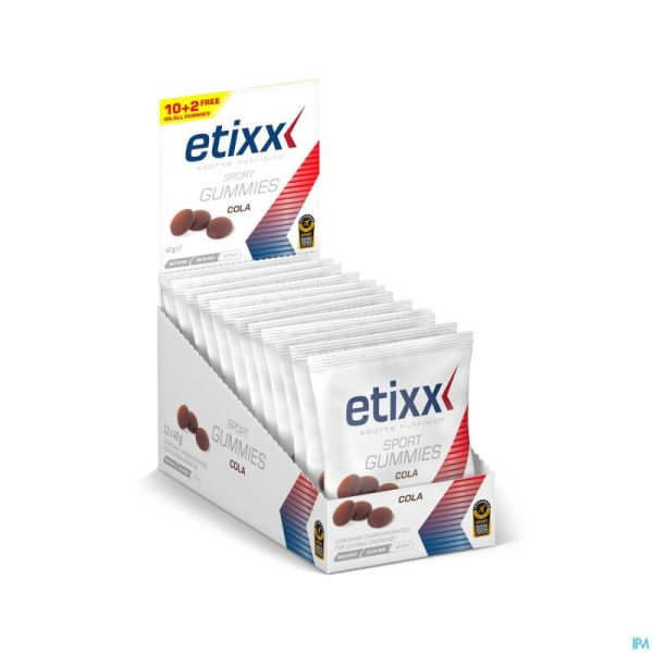 Etixx Sport Gummies 12x40g