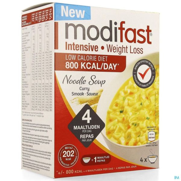 Modifast Intensive Noodle Soup Curry 220G