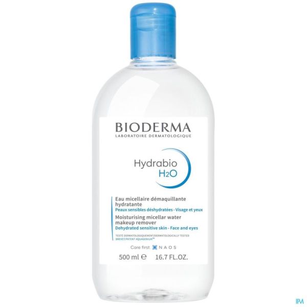 Bioderma Hydrabio H2o Micellaire Oplossing 500ml