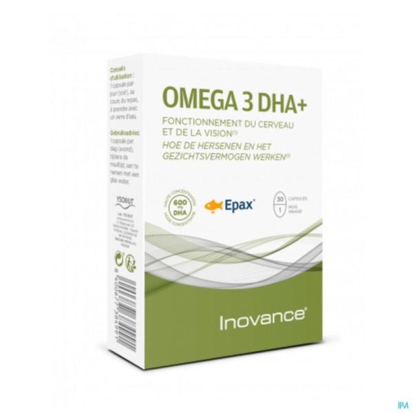 Inovance omega 3 dha+ caps 30