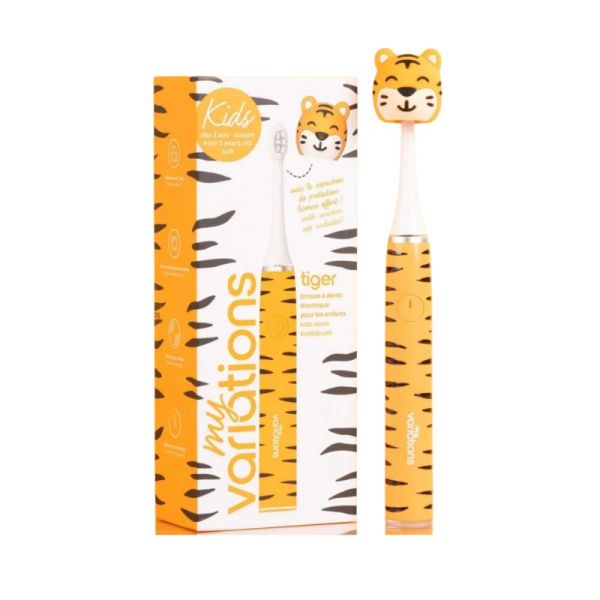 Myvariations Brosse A Dents Elec. Kids Sonic Tigre