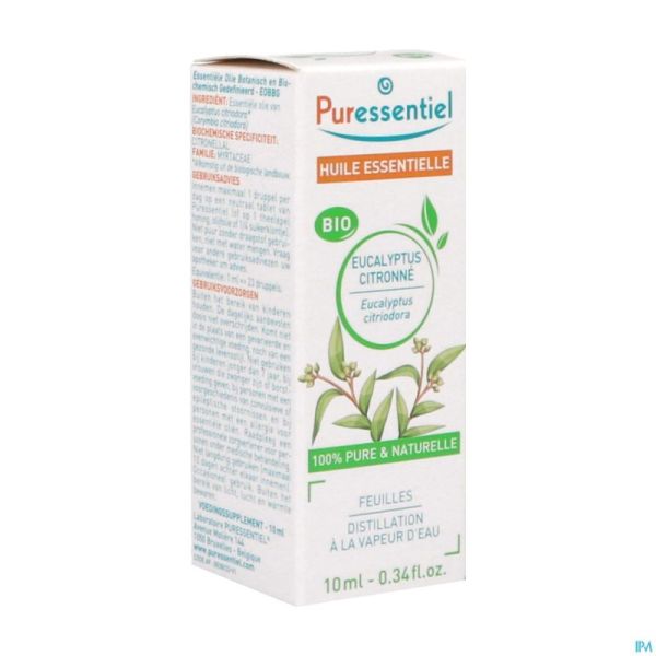 Puressentiel He Eucalyptus Citron Bio Hle Ess 10Ml