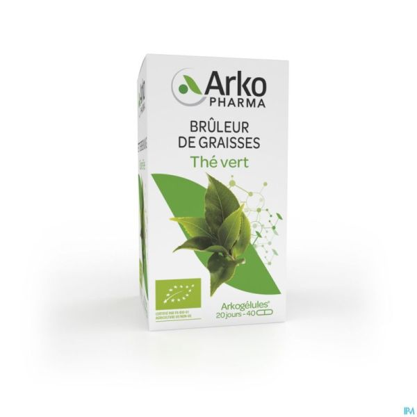 Arkogelules The Vert Bio Caps 40
