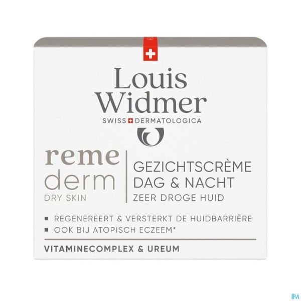 Widmer Remed Dry Skin Cr Vis.jour&nuit Parf 50ml