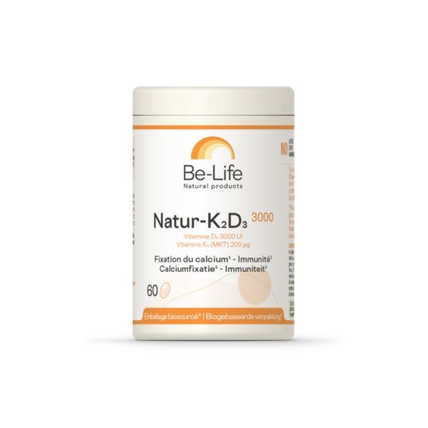 Be Life Natur-K2D3 3000 60 Gélules