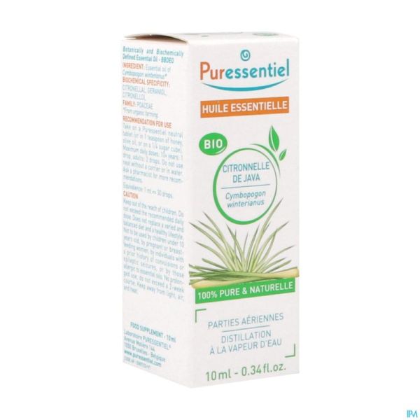 Puressentiel He Citronel Java Bio Exp. Hle Ess10Ml