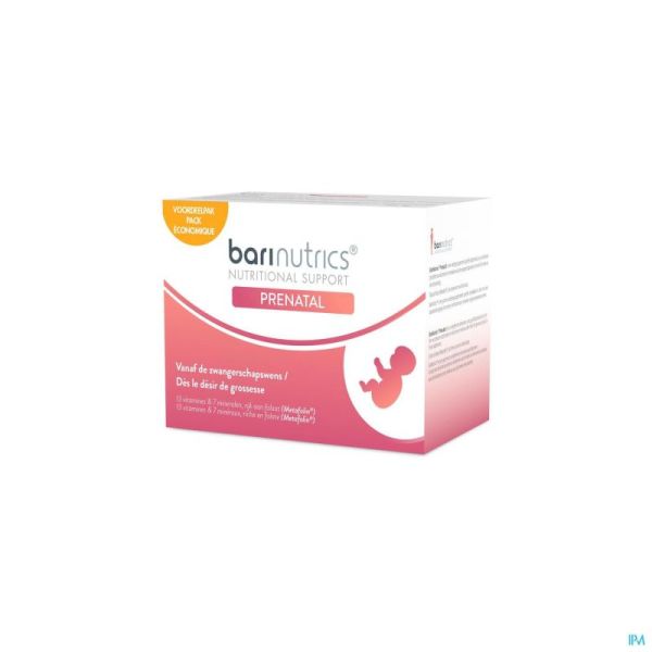 Barinutrics Prenatal Caps 150 Metagenics