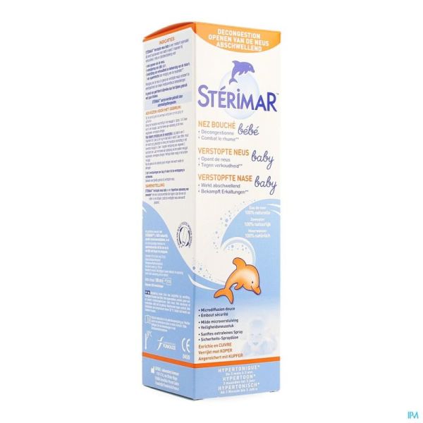 Sterimar Bebe Hypertonique Spray Nasal 100Ml