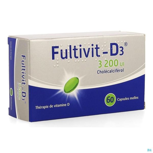 Fultivit-D3 3200Iu Caps Molle 60