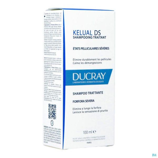 Ducray Kelual Ds Sh Traitant Pellicul.severe 100Ml