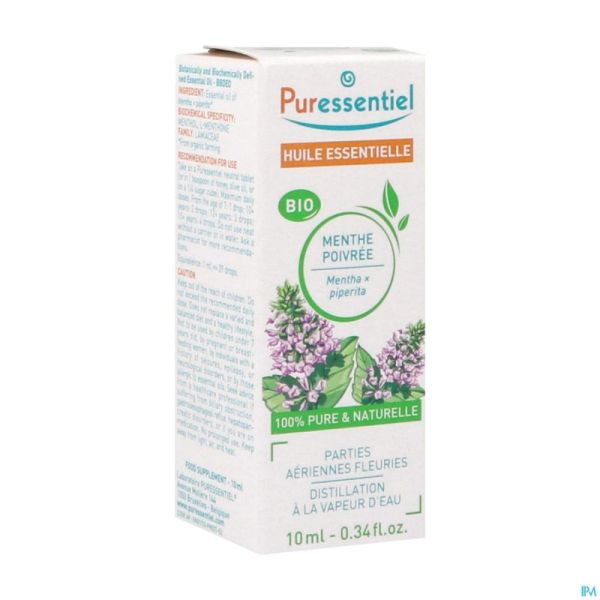 Puressentiel He Menthe Poivre Bio Exp.hle Ess 10Ml