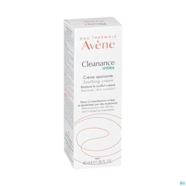 Avene Cleanance Hydra Creme Apaisante 40Ml
