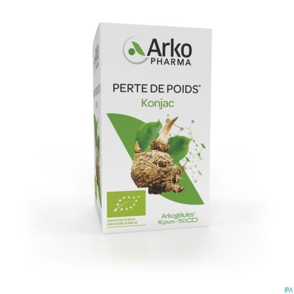 Arkogelules Konjac Bio Caps 150 Nf
