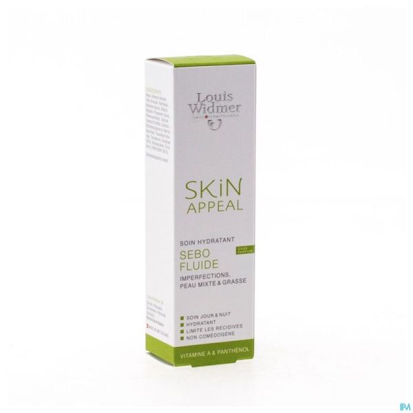 Widmer Skin Appeal Sebo Fluide N/Parf Tube 30Ml