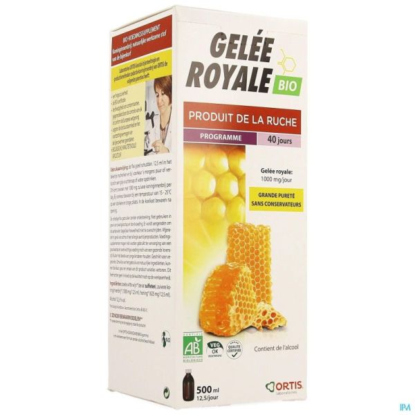 Ortis Gelee Royale Bio 500ml