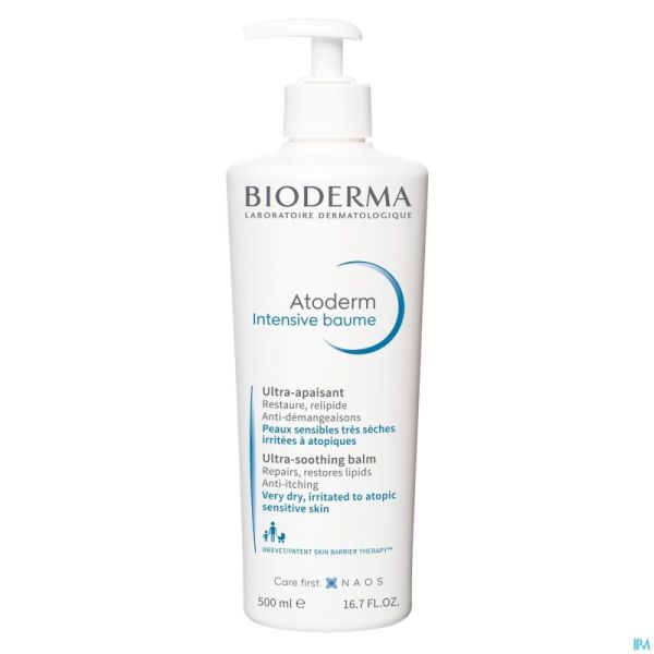 Bioderma atoderm int.baume soin emoll apais. 500ml