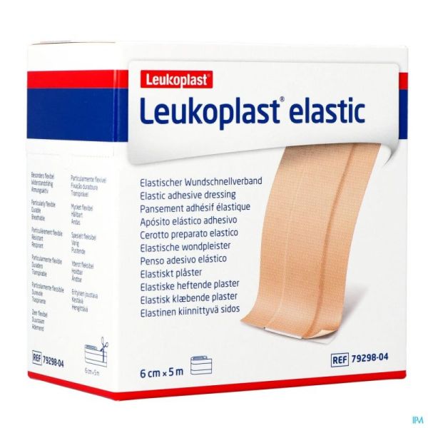 Leukoplast elastic 5mx6cm 1