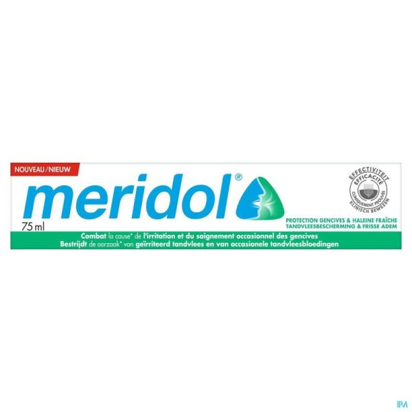 Meridol dentifrice haleine fraiche 75ml