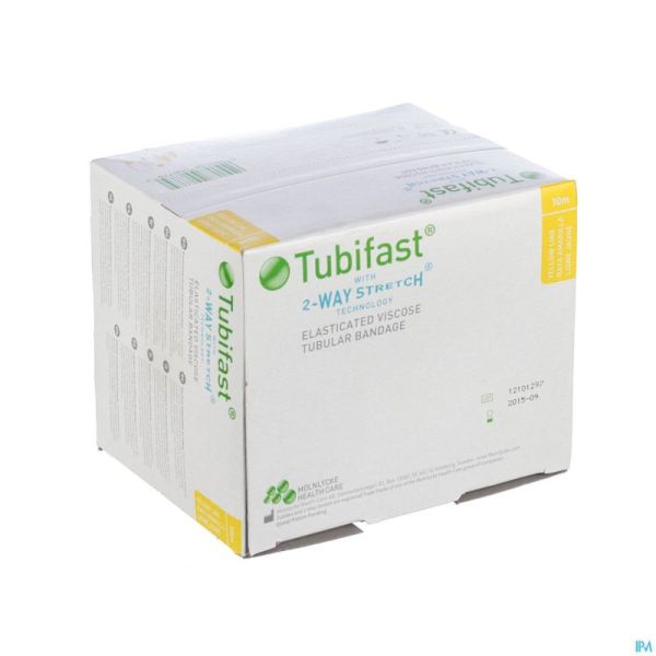 Tubifast Geel 10,75cmx10m 1 2440