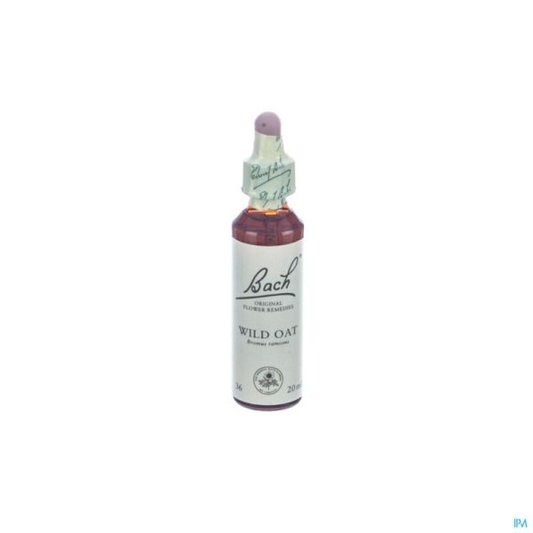 Bach flower remedie 36 wild oat 20ml