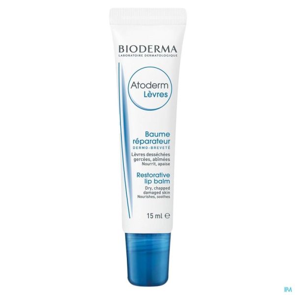 Bioderma Atoderm Baume Repar.levre Gercee Tbe 15Ml