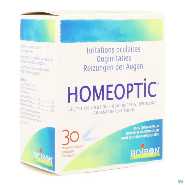 Homeoptic Unidoses 30 X 0,4Ml Boiron