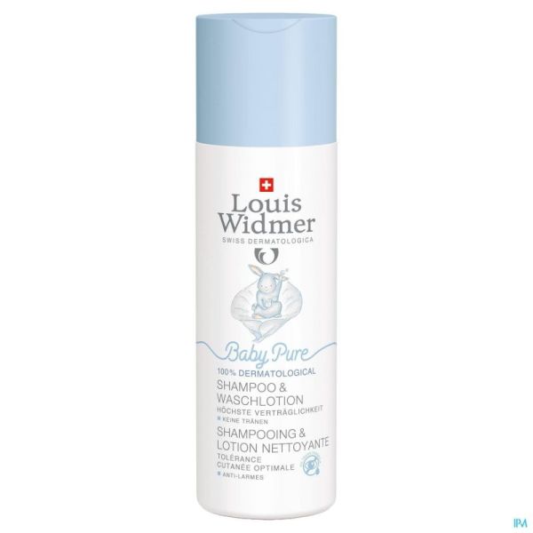 Widmer Baby Pure Sh Lotion Nettoy. N/parf Fl 200ml