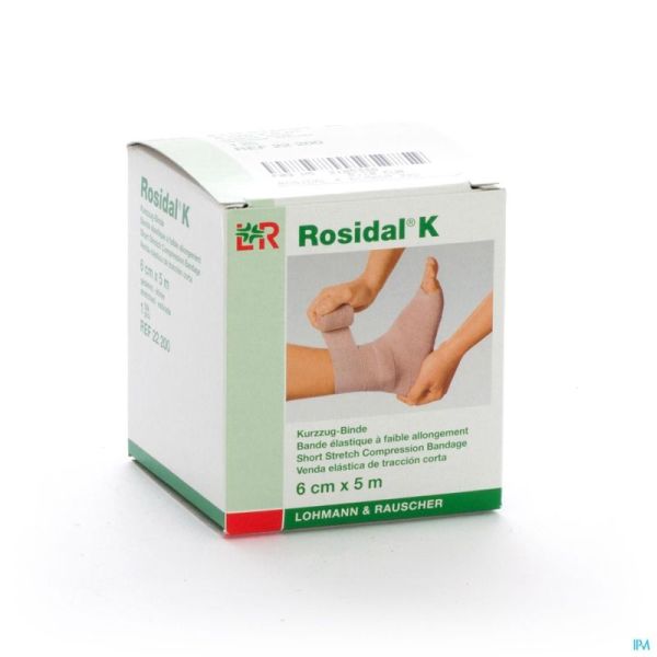 Rosidal K Bande Elast 6cmx5m 22200